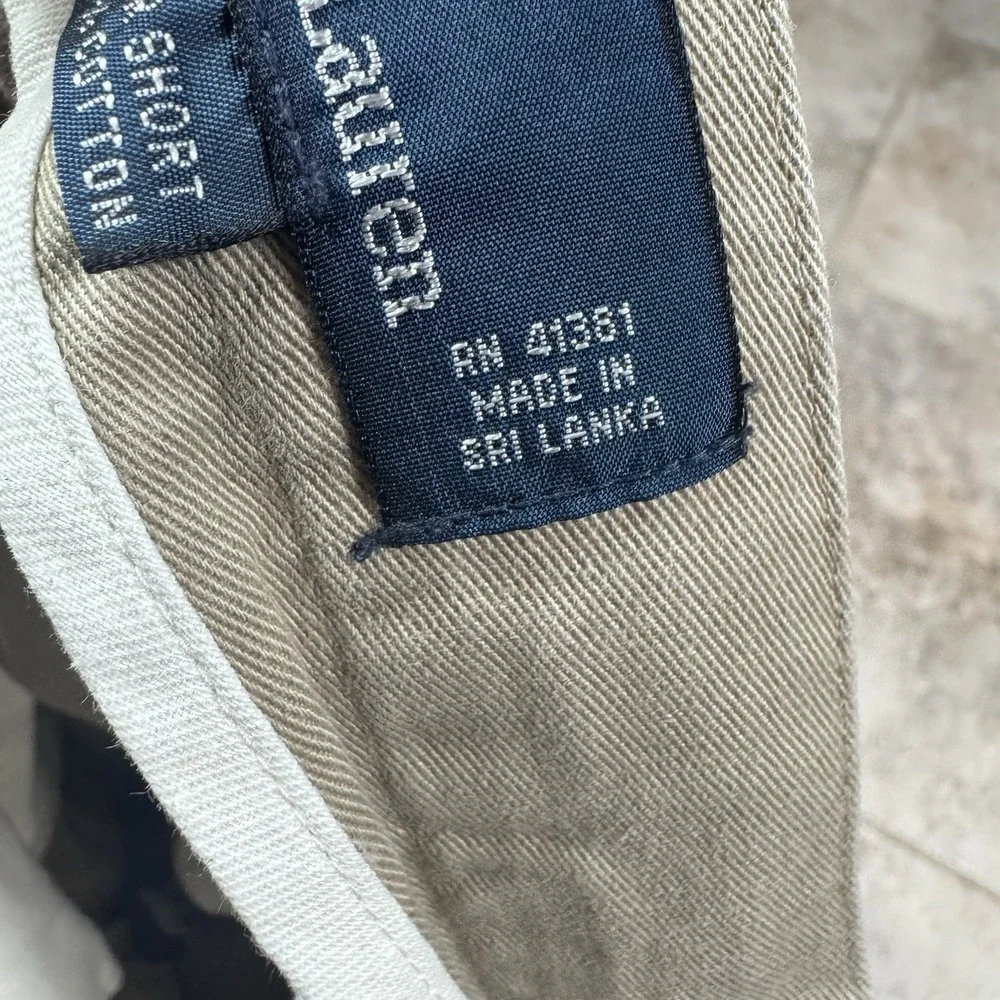 Polo Ralph Lauren Tyler Chino Shorts Beige Mens Pleated 9